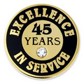 Excellence In Service Pin - 45 Years